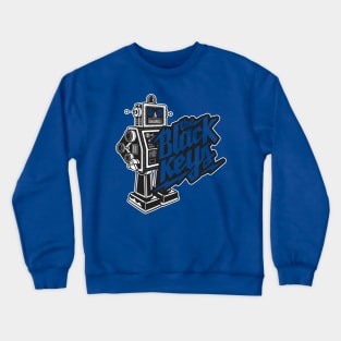 The Black Keys Retro Rockin' Robot (Multi-Colored) Crewneck Sweatshirt